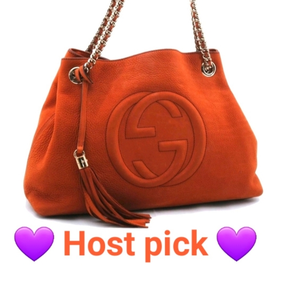 Gucci Handbags - Authentic Gucci Soho Shoulder Bag